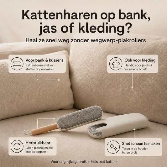 Haarverwijderaar voor bank & kleding