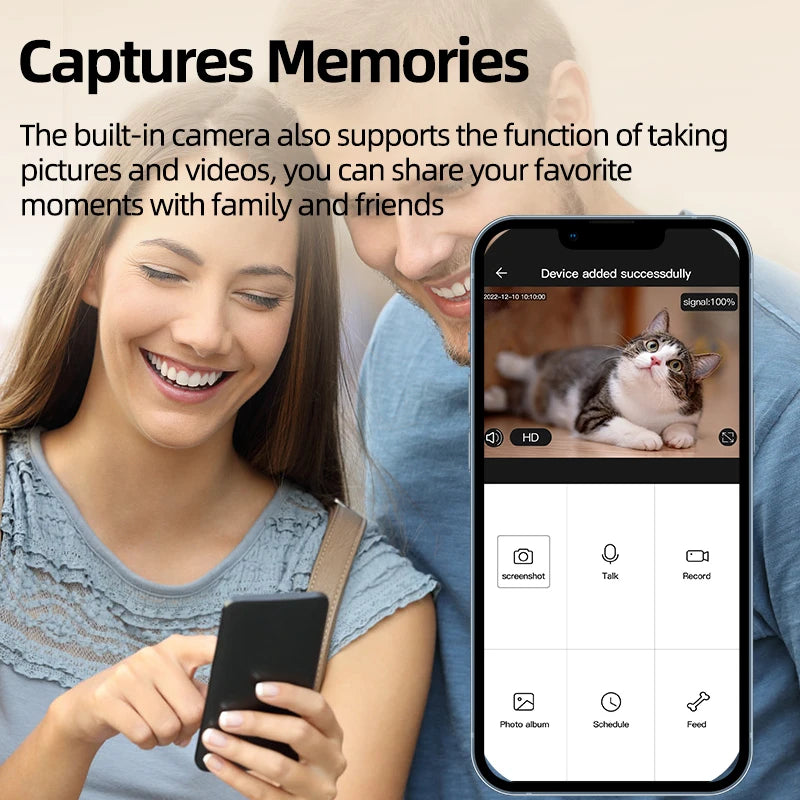 Pawtentials Slimme Voerderbak – Camera, Stem & Appbediening