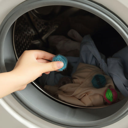 Wasmachine haarvanger ballen voor kattenharen in kleding en wasgoed