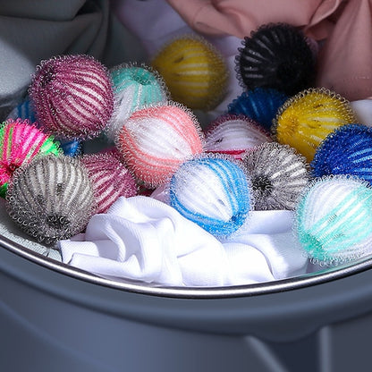 Wasmachine haarvanger ballen voor kattenharen in kleding en wasgoed