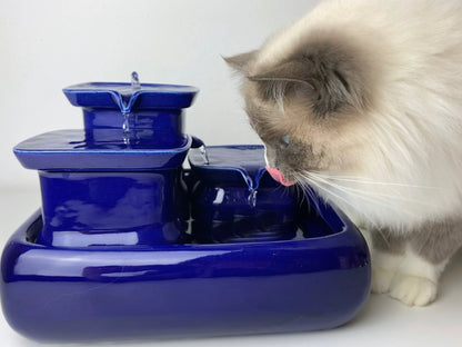 Keramische design drinkfontein