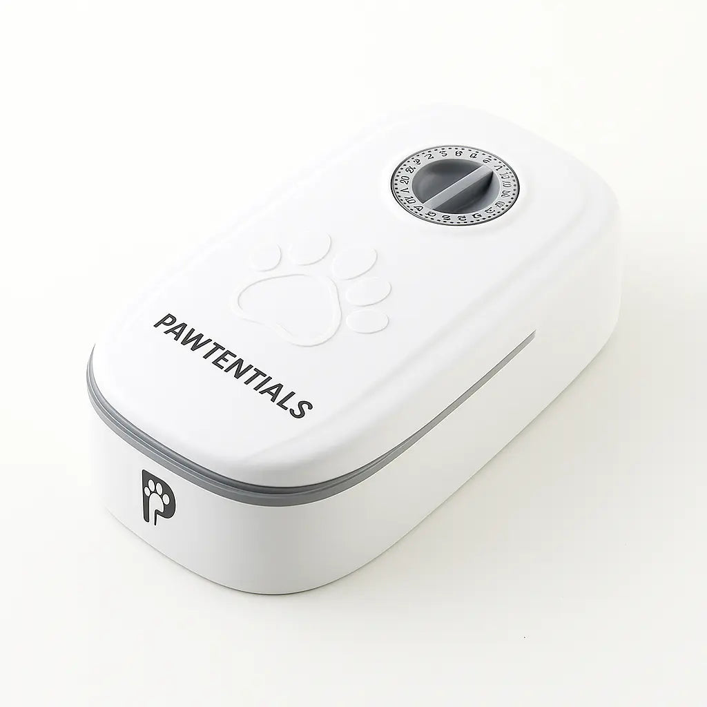 Automatische voederbak 1 of 2 maaltijden
