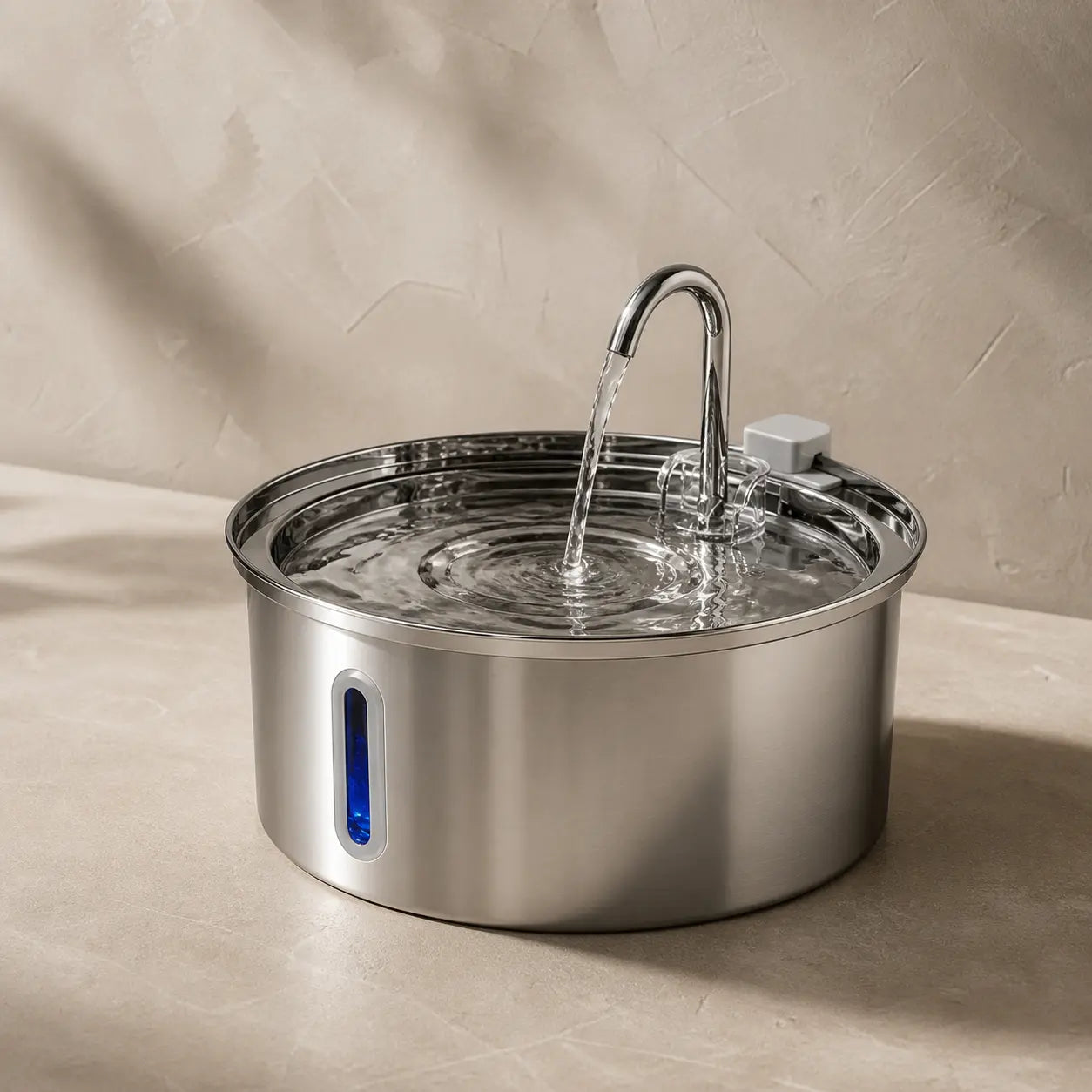 RVS Drinkfontein voor Katten