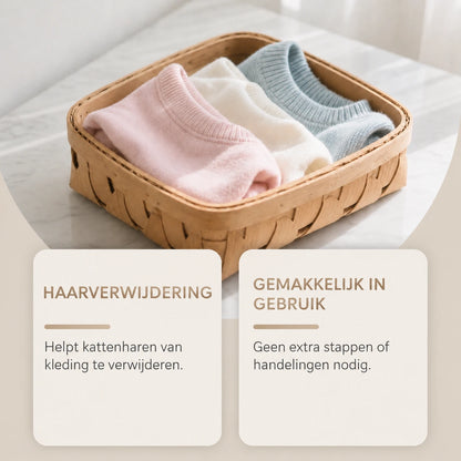 Drogerballen voor Wasgoed met Kattenharen