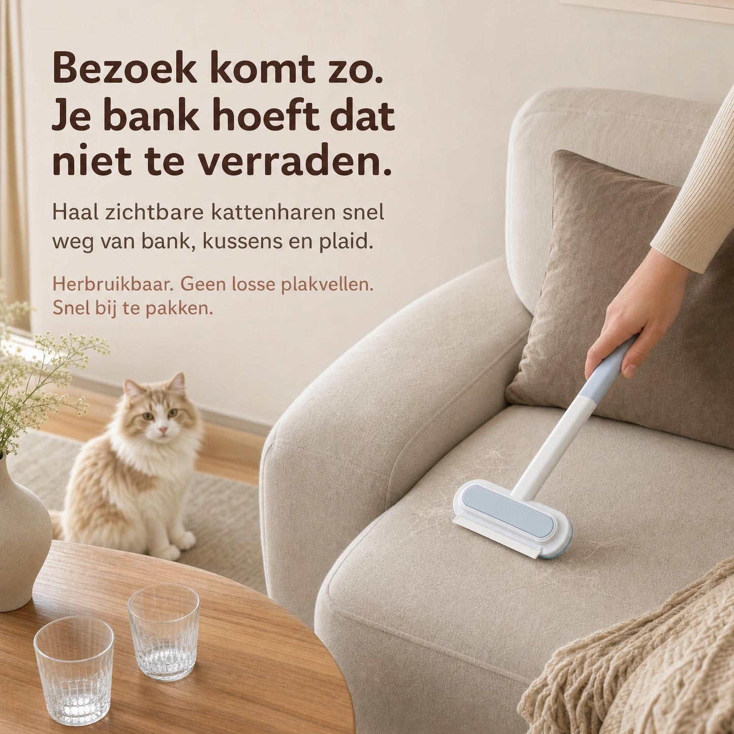 Herbruikbare haarverwijderaar