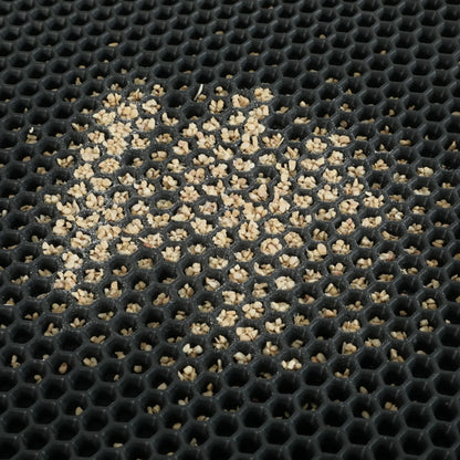 Kattenbakmat met dubbele opvanglaag