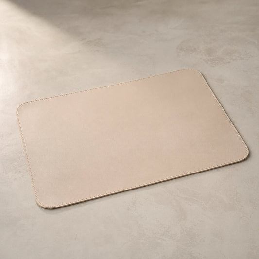 Voerbakmat premium vegan leather