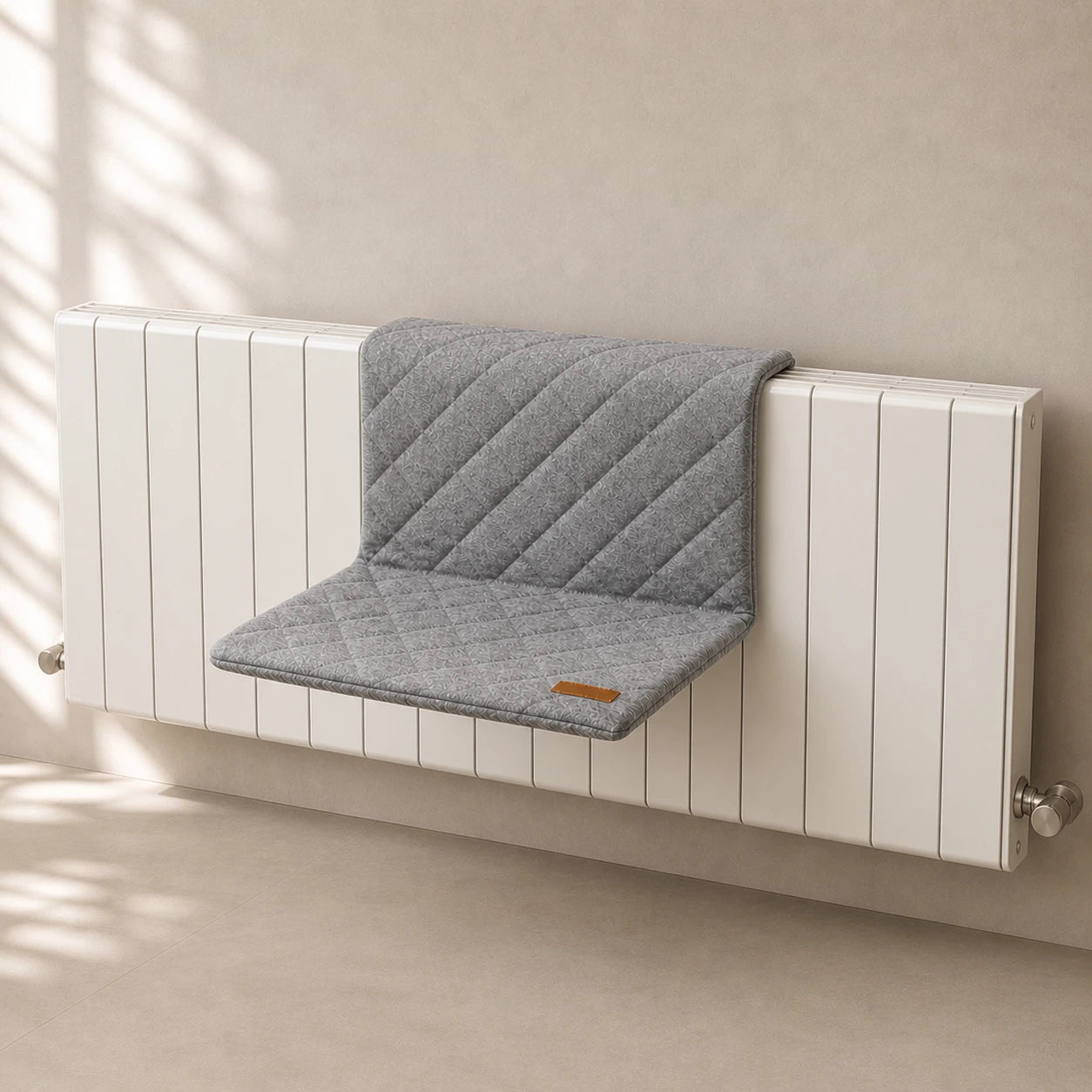 Radiatorhangmat voor warme rustplek