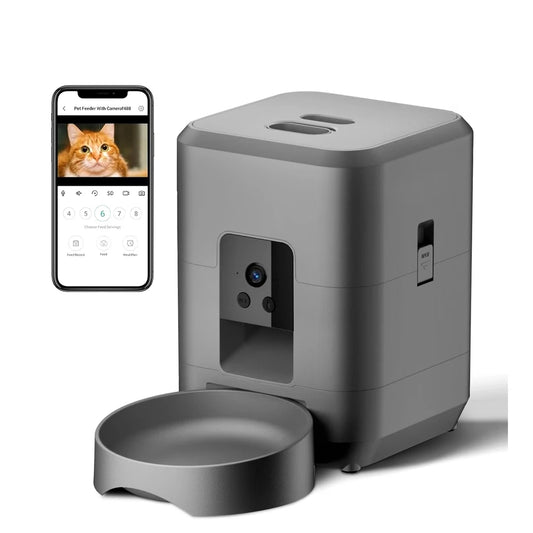 Pawtentials Automatische Voederbak – 2L Slimme Timer met App