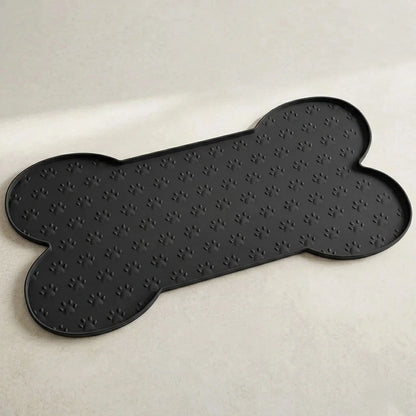 Siliconen voerbakmat tegen morsen